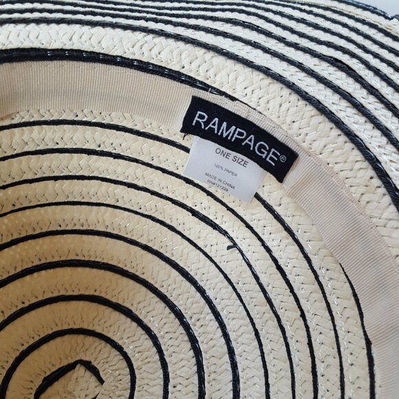 NWOT! RAMPAGE Boho SUN GARDEN WINERY HAT - Picture 3 of 4